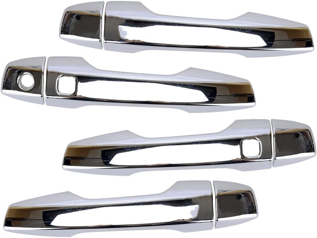ya 2 8.15 8 Pack Chrome Side Door Handle Protectors Fit for Mitsubishi Outlander 2022-2023 sd @