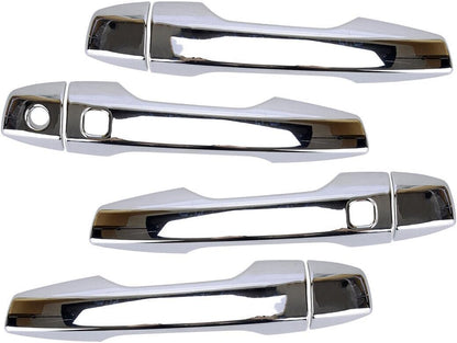 ya 2 8.15 8 Pack Chrome Side Door Handle Protectors Fit for Mitsubishi Outlander 2022-2023 sd @