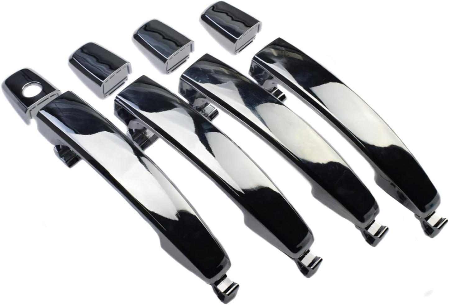 ya 2 8.15 96468266 Chrome Exterior Door Handle 4 Piece Set for Chevrolet Aveo 2007-2009