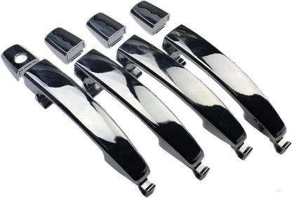 ya 2 8.15 96468266 Chrome Exterior Door Handle 4 Piece Set for Chevrolet Aveo 2007-2009