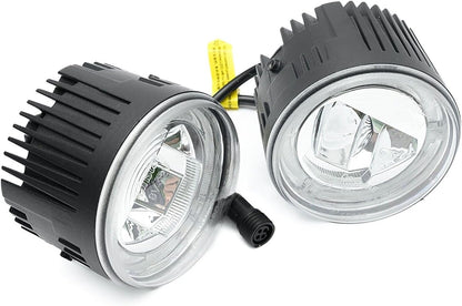 ya 7 8.24 baidi LED DRL Halo with Driving Fog Light Kit for Infiniti M37 M56 EX35 Q70 G25 G37