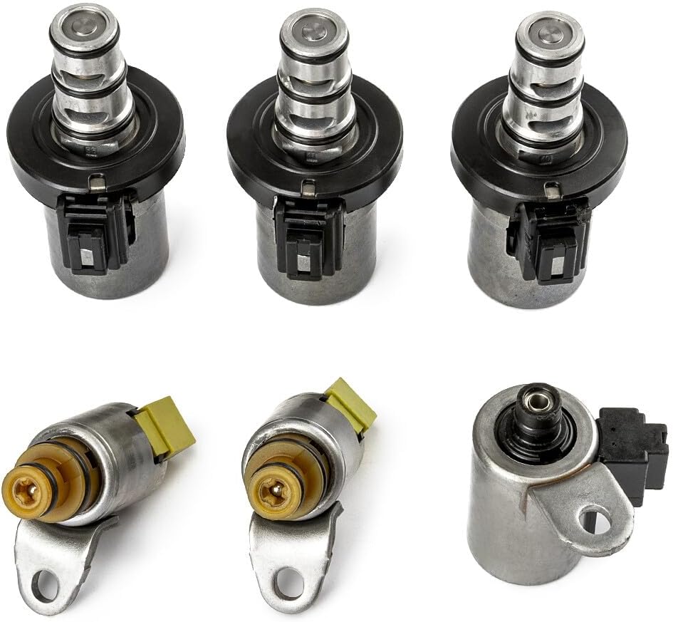 ya 10 9.16 baidi 6PCS for Ford Fiesta Focus for Mazda 4 Speed 4F27E Transmission Shift Solenoid 04-12