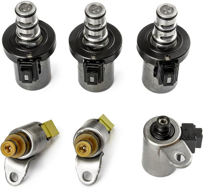 ya 10 9.16 baidi 6PCS for Ford Fiesta Focus for Mazda 4 Speed 4F27E Transmission Shift Solenoid 04-12
