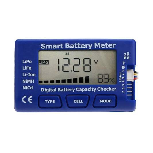 ya 16 10.20 baidi Plastic Digital Battery Capacity Checker Meter Tool for LiPo Li-ion Life NiMH