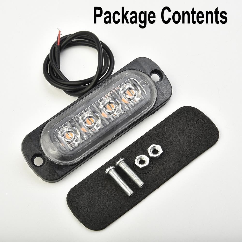 ya 13 9.15 baidi 12W 12-24V 4LED Work Light Bar Driving Lamp Fog Off Road SUV Cars Boats Truck