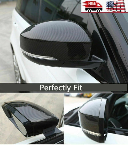 ya 11 9.14 baidiBlack carbon fiber for LR Discovery 4/5 LR4 LR5 L462 rearview mirror cover