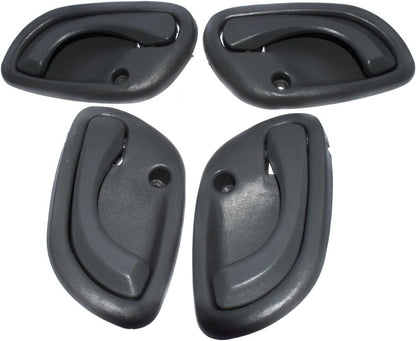 ya 4 8.14 Interior Door Handle Gray 4-Piece Set for Suzuki Grand Vitara Esteem XL-7