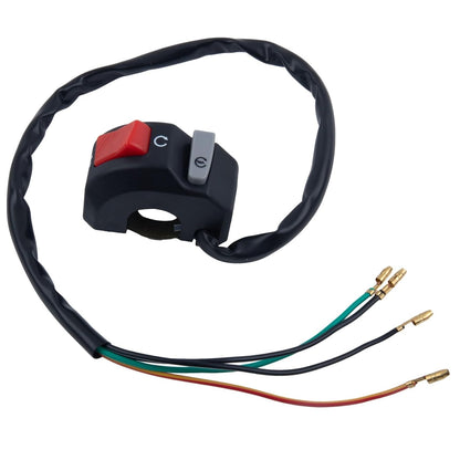 ya 13 9.15 baidi 12V Handlebar Switch Motorbike ATV Motorcycle Fog Headlight ON Off Button