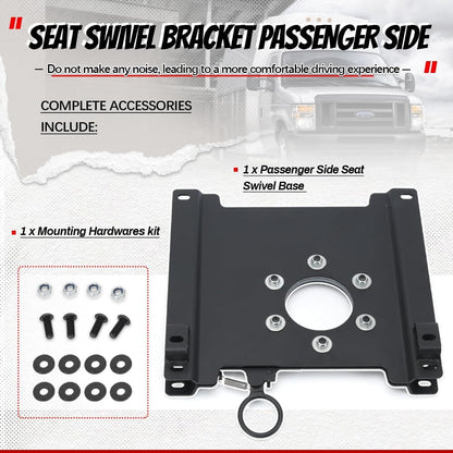 ya 5 8.24 baidi For 1997-2024 for Ford Econoline E150 E250 E350 E450 PASSENGER for SEAT SWIVEL 360¡ã