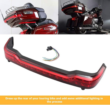 ya 23 10.7 baidi LED Brake Turn Tail Light for Harley Touring Electra Glide Ultra Classic FLHTCU