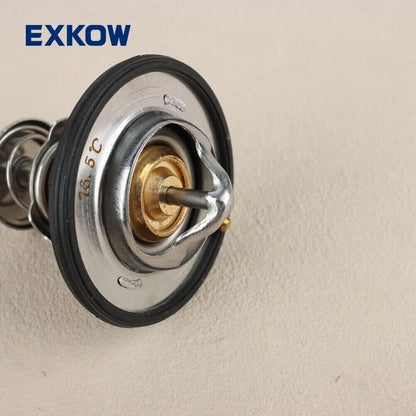 ya 2 8.15 Thermostat Kit 76.5¡ãC for Mitsubishi for Pajero Montero & Montero Sport L200 2.8 3.2D