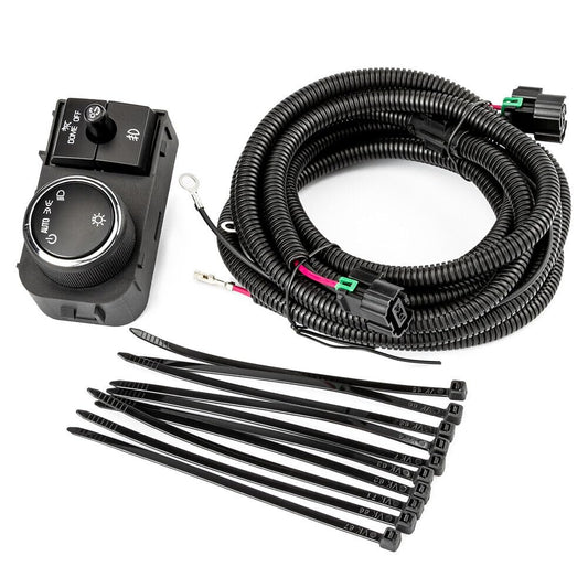 ya 4 8.8 Fog Light Wiring Harness and Switch for Chevrolet Silverado 07-13 GMC Sierra 25858705