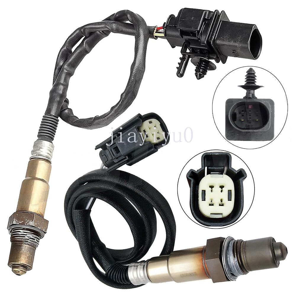 ya 4 8.8 2pcs Oxygen Sensor Up+Down for 2013-2016 for Lincoln MKZ 2.0L,13-15 for Lincoln MKT 2.0L