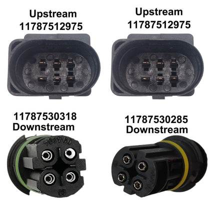 ya 4 8.8 4PCS Up+Downstream Oxygen Sensor for BMW X3 E83 2005-2008 Z4 Roadster E85 2.0i