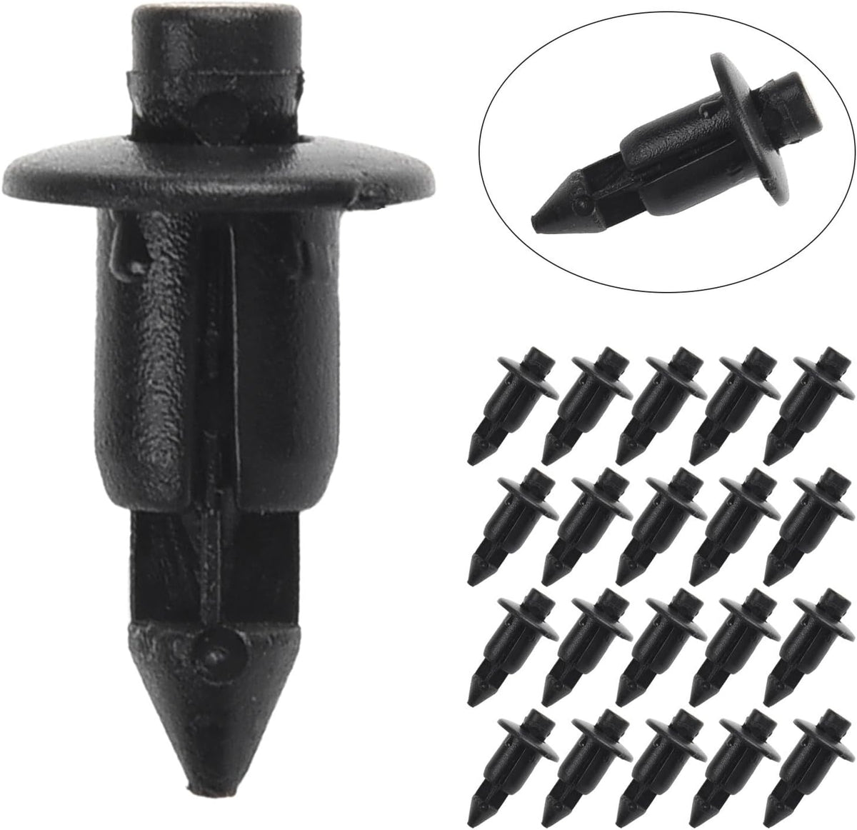 ya 13 9.15 baidi 6mm Plastic Rivet Bicycle-Fairing Fixing Clips- for Honda/for Yamaha/for for Suzuki/Kawasak P05