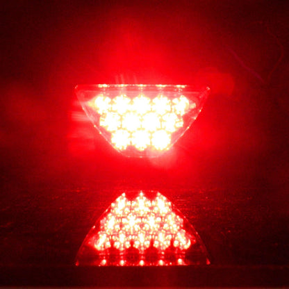 ya 14 9.20 zhengce 12V flashing brake tail light LED safety warning triangle No. 3 flashing re-1