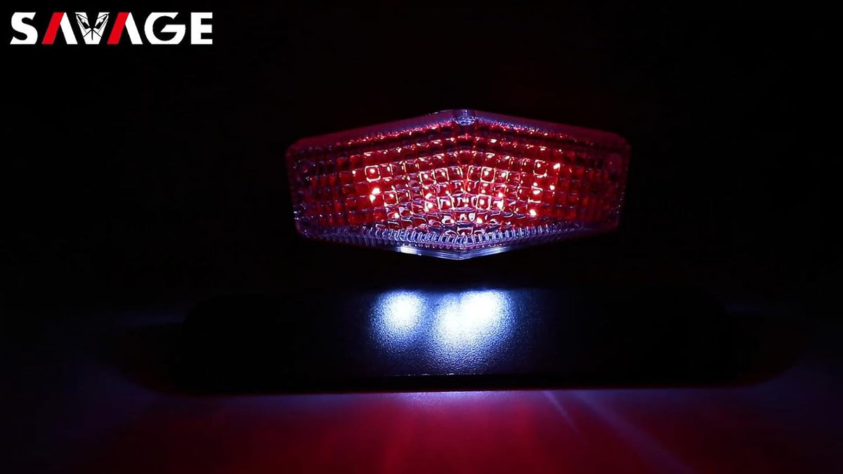 ya 13 9.15 baidi DRZ400SM DRZ400S/E Fender Eliminator License Plate LED Brake Light Turn Signal