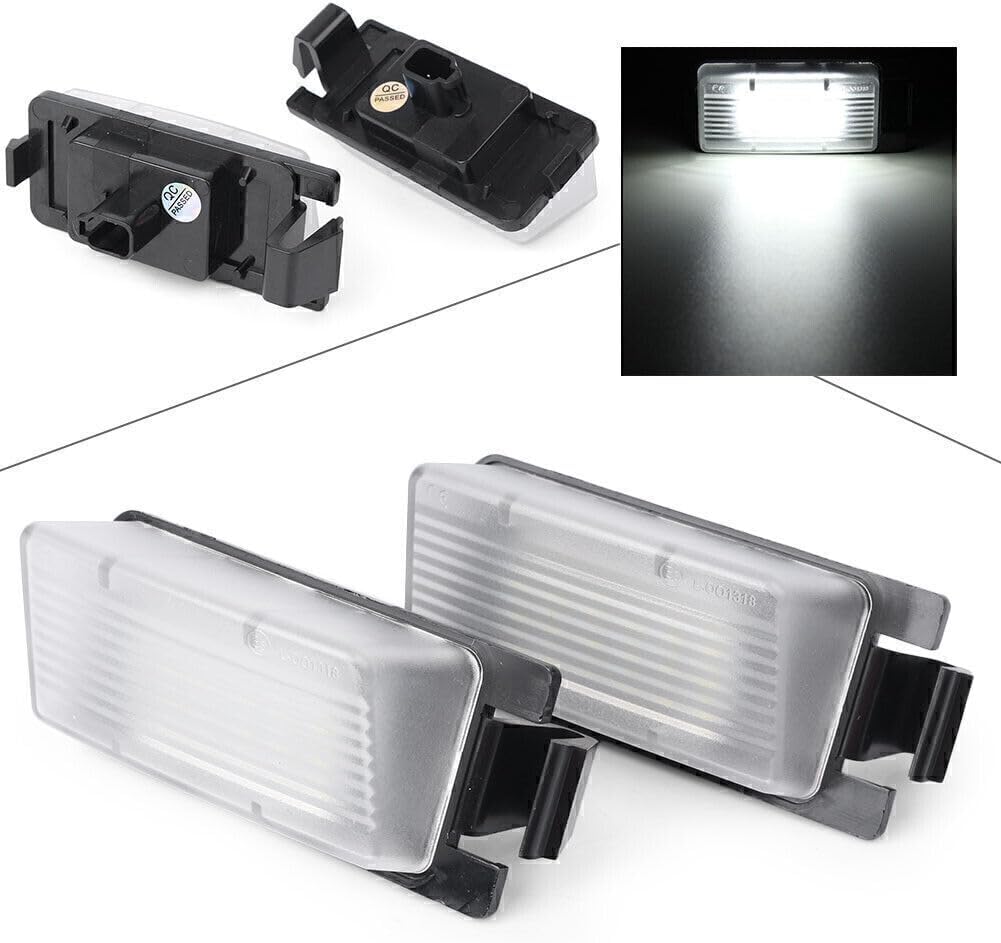 ya 13 9.15 baidi 2pcs LED license plate light white for Nissan 350Z 370Z GTR Infiniti G35 G3