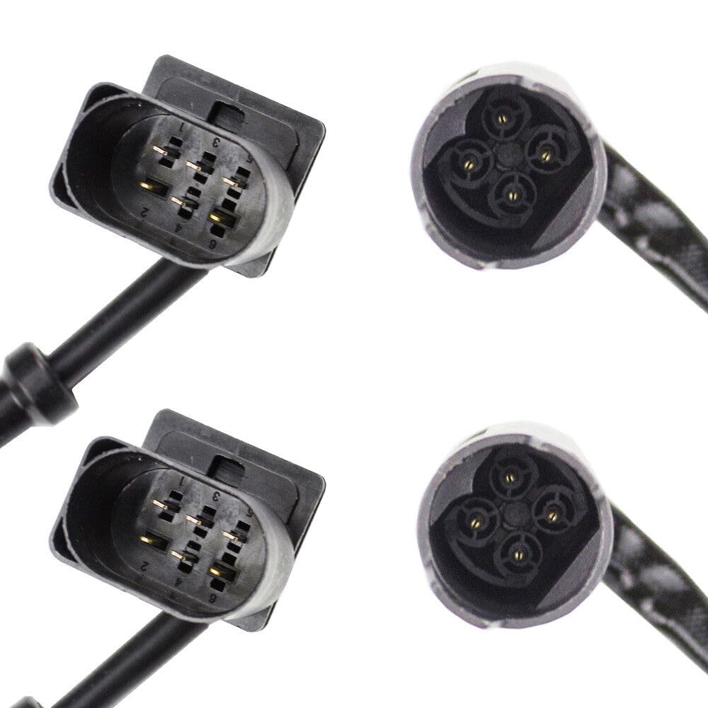 ya 5 8.10 4X Oxygen Sensor 1&2 Upstream+Downstream for 2002-2005 BMW 745i 745Li 4.4L O2