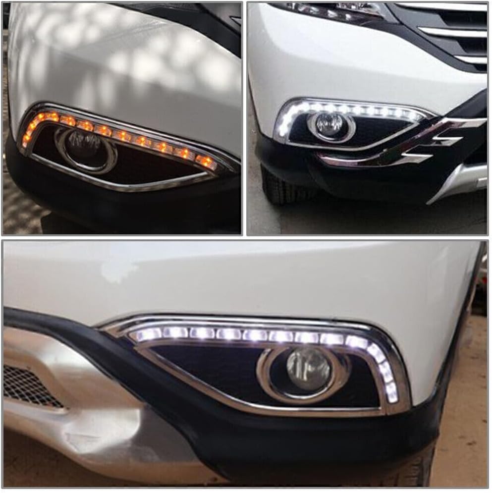 ya 4 8.8 LED Daytime Running Lights DRL for Honda CR-V CRV 2012-2014