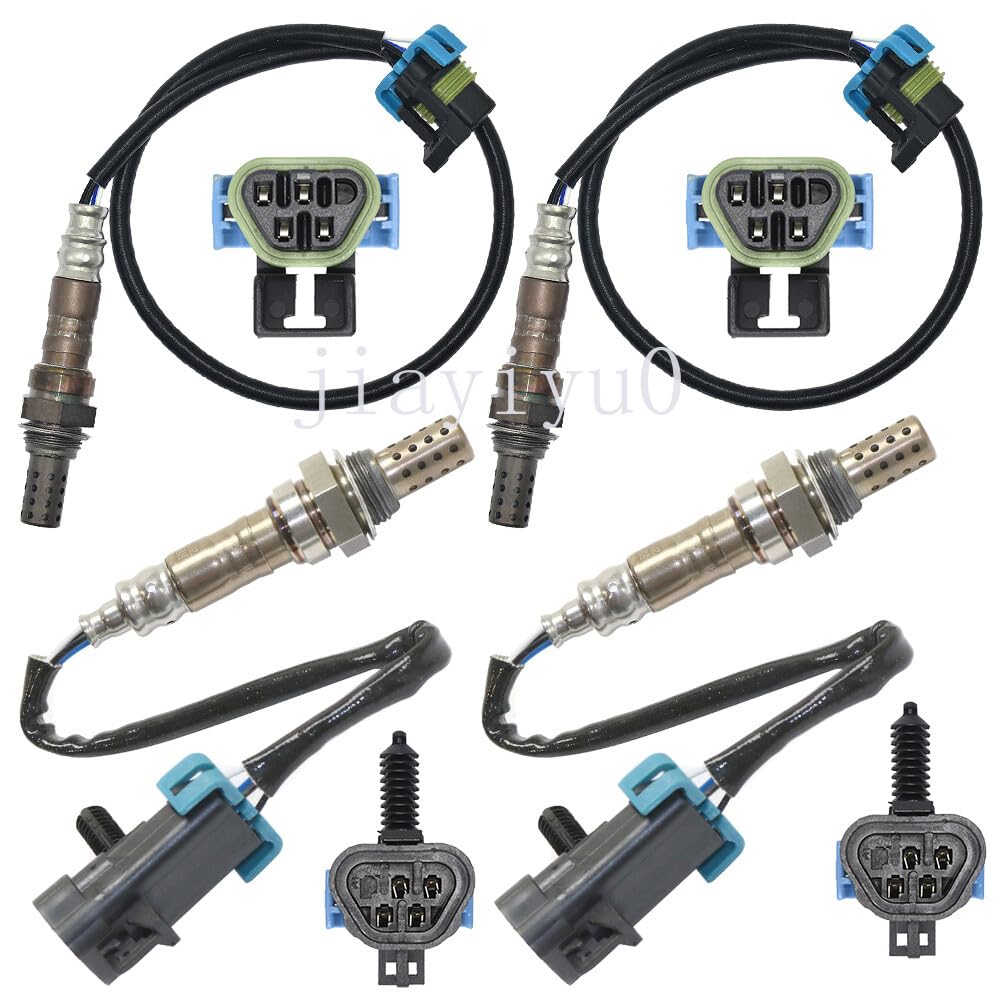 ya 3 8.24 baidi 4X Oxygen O2 Sensor for 2011-2012 for Chevrolet Express 2500 3500 6.0L Upstrea+Down