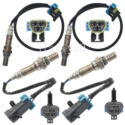 ya 3 8.24 baidi 4X Oxygen O2 Sensor for 2011-2012 for Chevrolet Express 2500 3500 6.0L Upstrea+Down