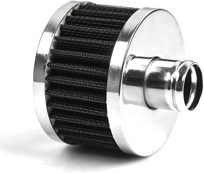 ya 13 9.15 baidi 2X Extra Flow 1 to 1-1/4 Push In Valve Cover Baffled Breather Vent Filter
