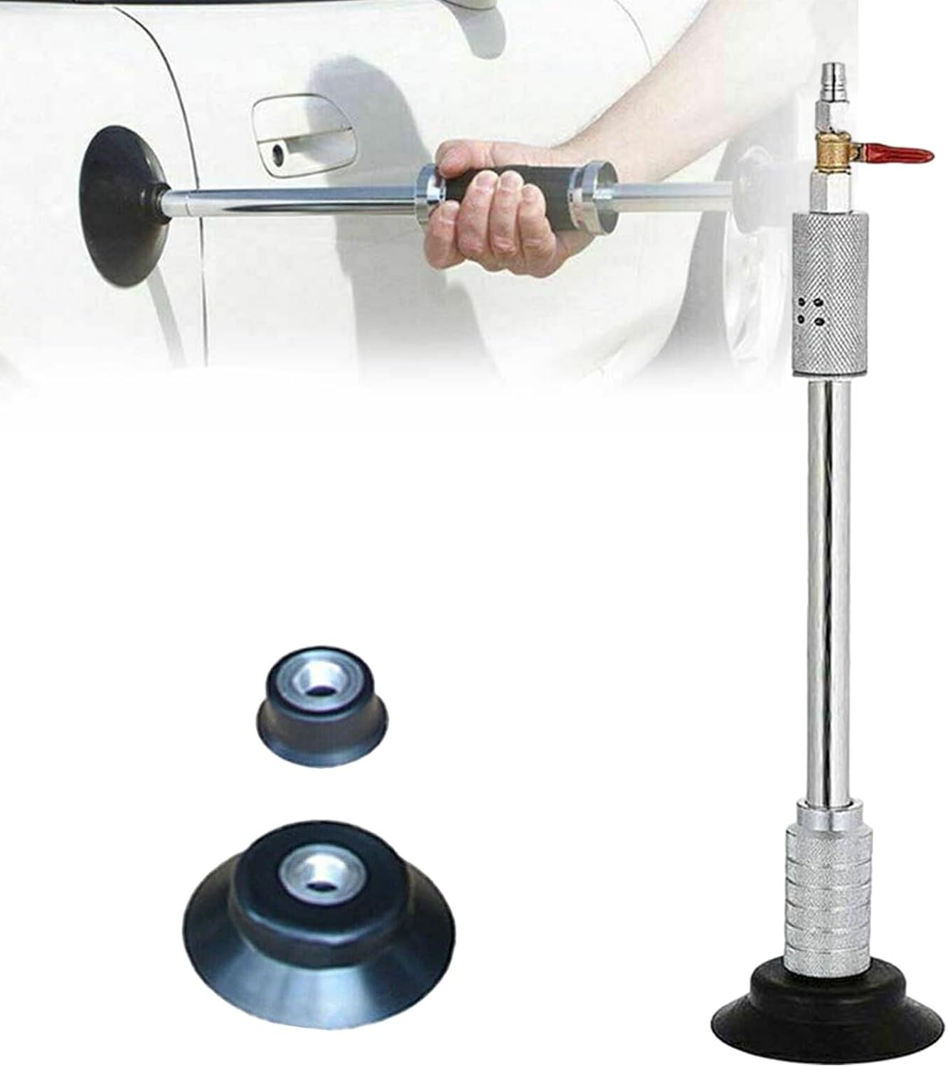 ya 4 8.24 baidi Car Body Repair Suction Cup Sliding Tool Hammer kit Pneumatic dent Extraction Tool