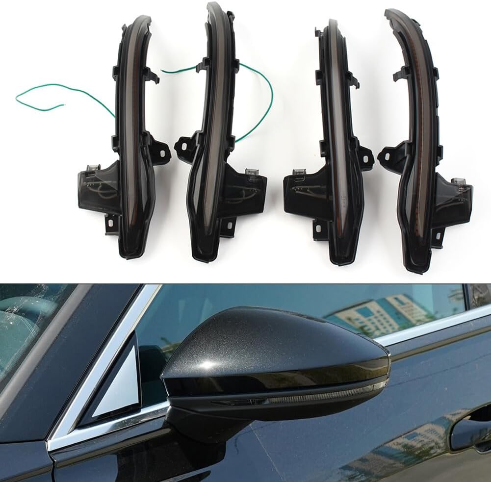 ya 4 8.10 LHD Dynamic Turn Signal Light Side Wing Mirror Indicator Lamp for Audi A6 C8 S6