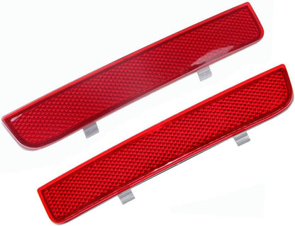 ya 13 9.15 baidi Rear Pair Side Bumper Red Reflector For LR2 08-15 / for Range Rover 03-12#L