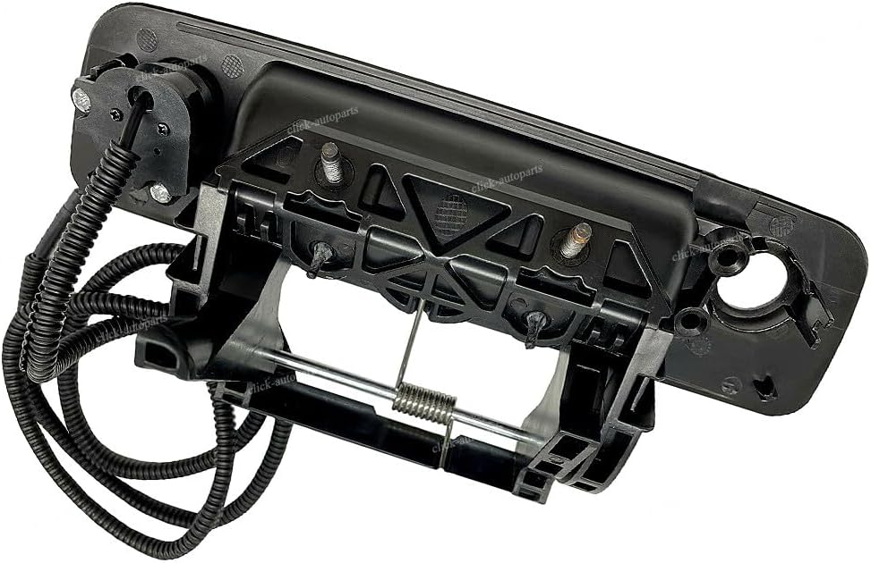 ya 10 9.16 baidi Black Tailgate Handle w/Wire & Backup Camera for Dodge for Ram 1500 2500 3500 09-21