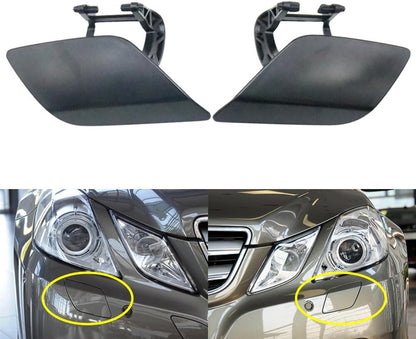 ya 27 10.13 baidi 2X For 09-12 for Mercedes-Benz E Class Front LH+RH Headlight Washer Nozzle Cover Cap