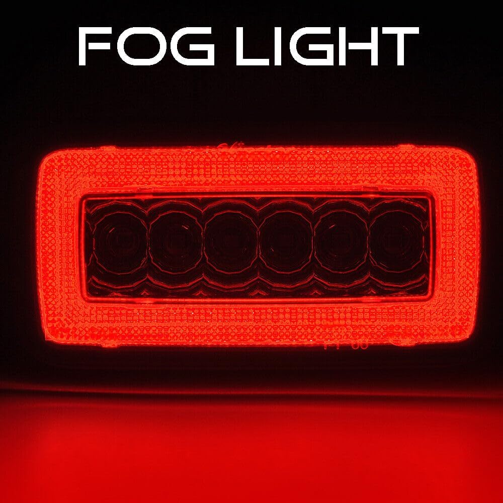 ya 7 8.24 baidi Rear LED fog lights (transparent smoked) lighting for Mercedes-Benz G-Class W463