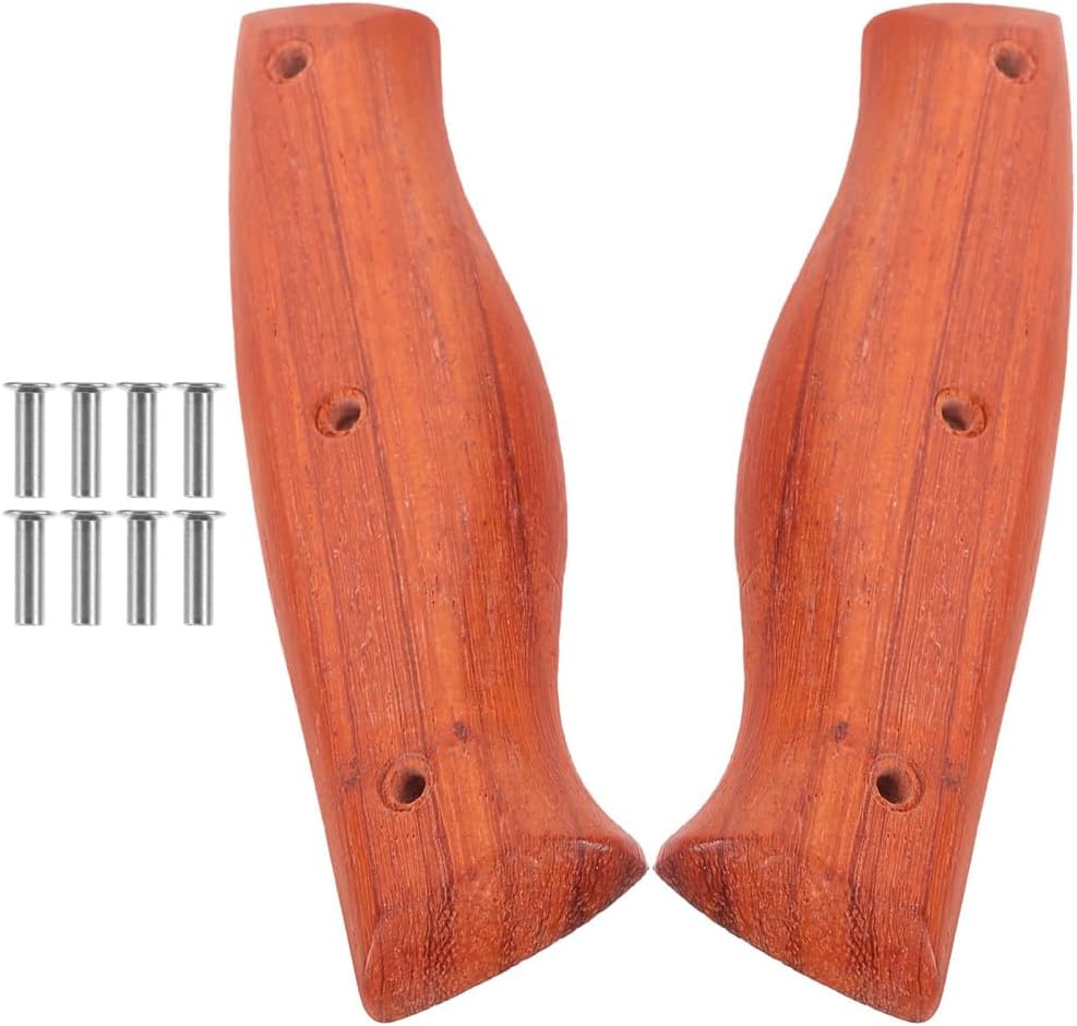 ya 14 9.20 baidi 2Pcs Kitchen Knife Handle Replacement Knife Handle Repair Knife Wooden Handle-1