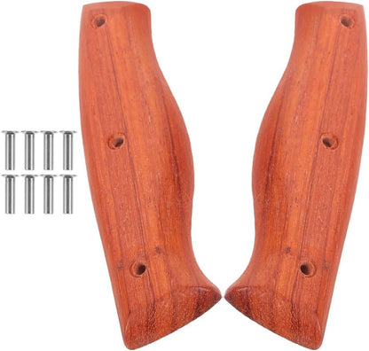 ya 14 9.20 baidi 2Pcs Kitchen Knife Handle Replacement Knife Handle Repair Knife Wooden Handle-1