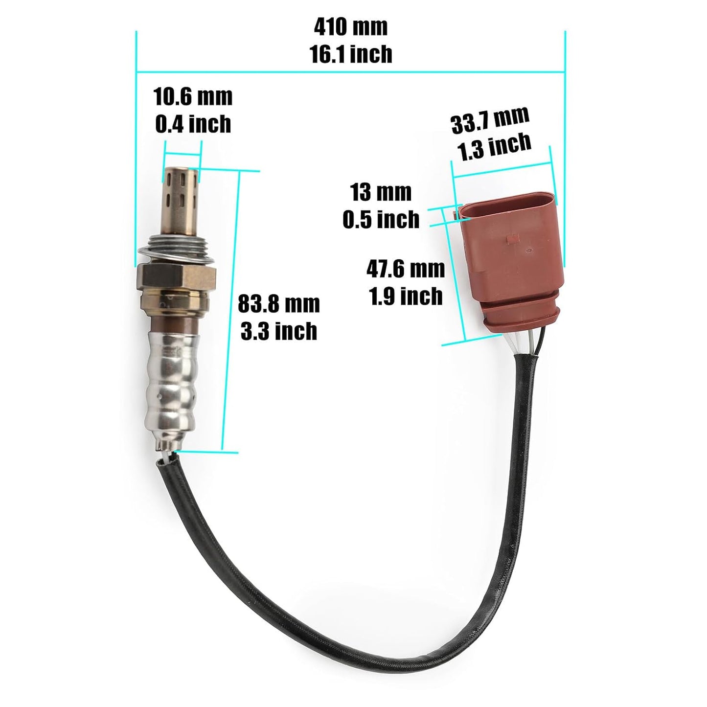 ya 4 8.14 1-Piece Set 234-4829 Oxygen Sensor Suitable for VW Pointer 2.0L 2.5L 3.0L 3.6L