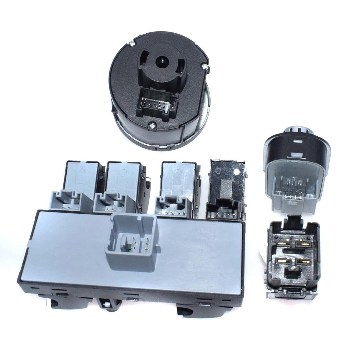 ya 6 8.14 Headlight Power Window Mirror Fuel Tank Warning Light Switch Suitable for VW Passat 