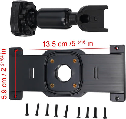 ya 23 10.7 baidi New Practical Auto Car Mirror Dash CamMount Auto Interior Part ABS Black
