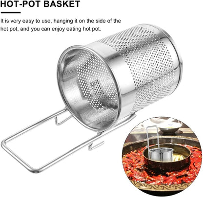ya 14 9.20 baidi 2 Count Hot Pot Hook Slip Through The Net Dad Hanging Basket Kitchen Strainer-1