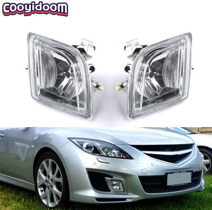 ya 2 8.24 baidi Suitable for 2010 for Mazda 6 front bumper fog lights fog lights with bulbs LH&RH