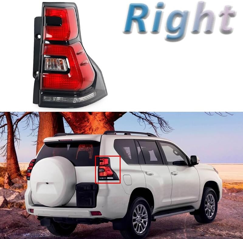 ya 4 8.10 for Toyota for for Land Cruiser Prado LC150 2018-2020 Turn Signal Light Rear Tail Light