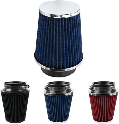 ya 13 9.15 baidi 3 76mm High Flow Inlet Dry Air Filter Cold Air Intake Cone Replacement