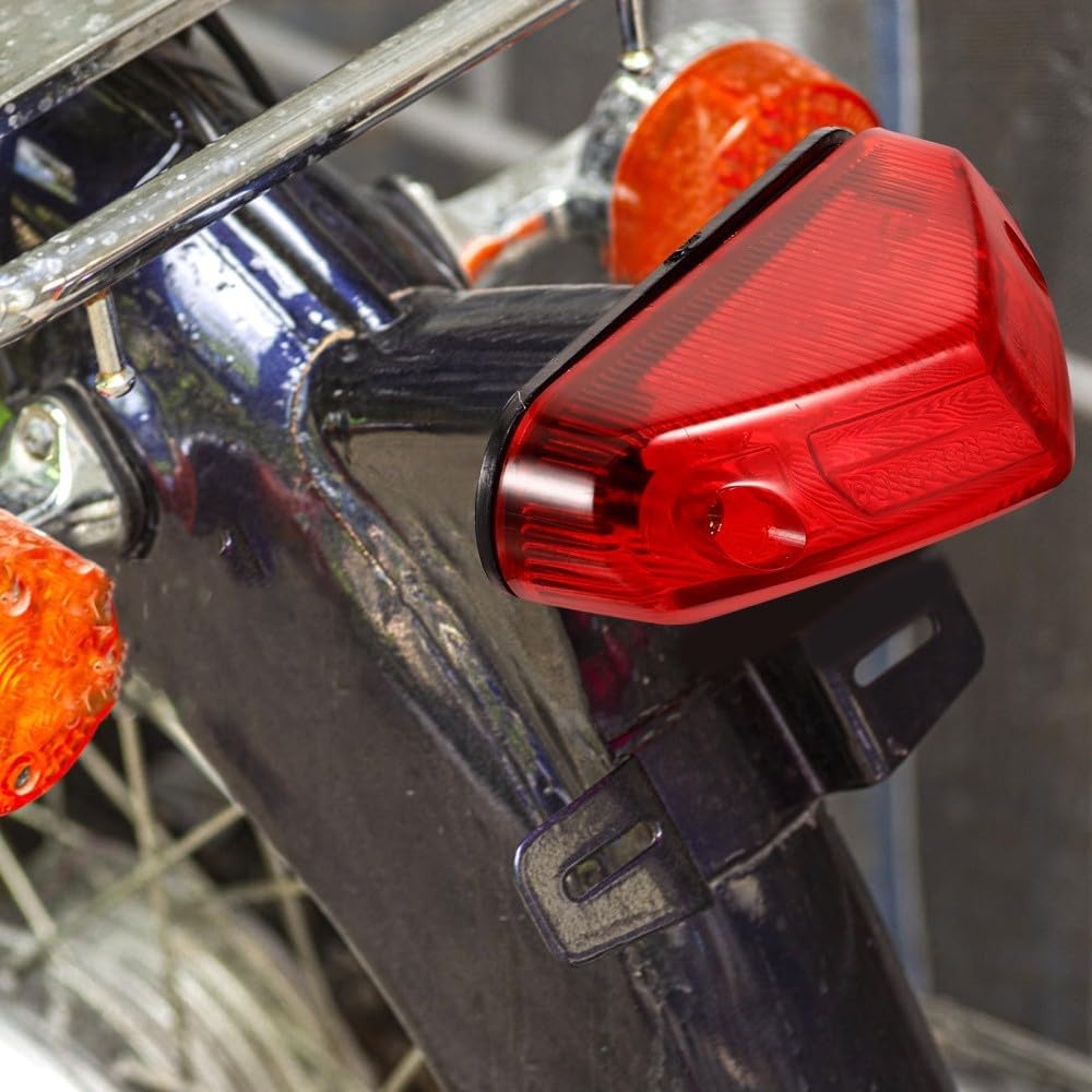 ya 13 9.15 baidi Electric Car Rear Tail Light Motorbike Taillight Motorcycle Brake