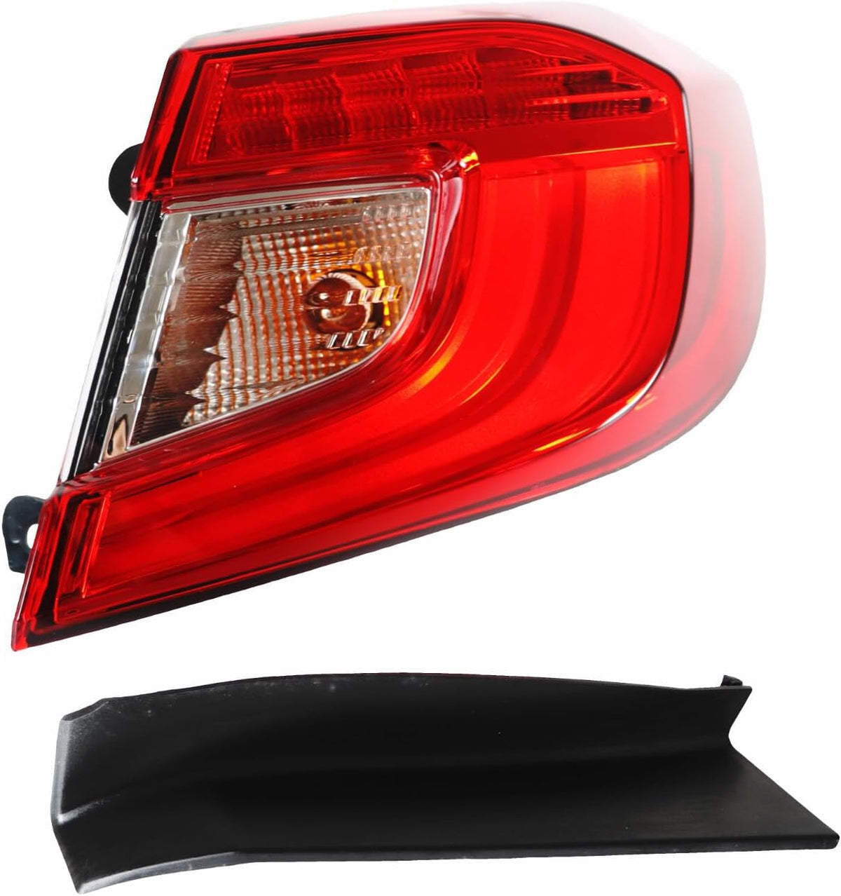 ya 4 8.10 For 2018 2019 2020 2021 2022 for Honda for Accord OE Style Outer Passenger Tail Light US