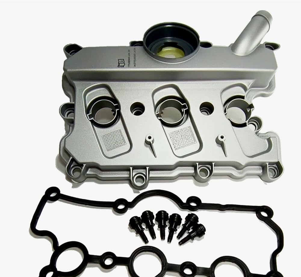ya 11 9.14 baidi2X Engine Valve Cover w/Gasket Left & Right for Audi A4 A5 A6 Quattro Q5 S4 DOHC