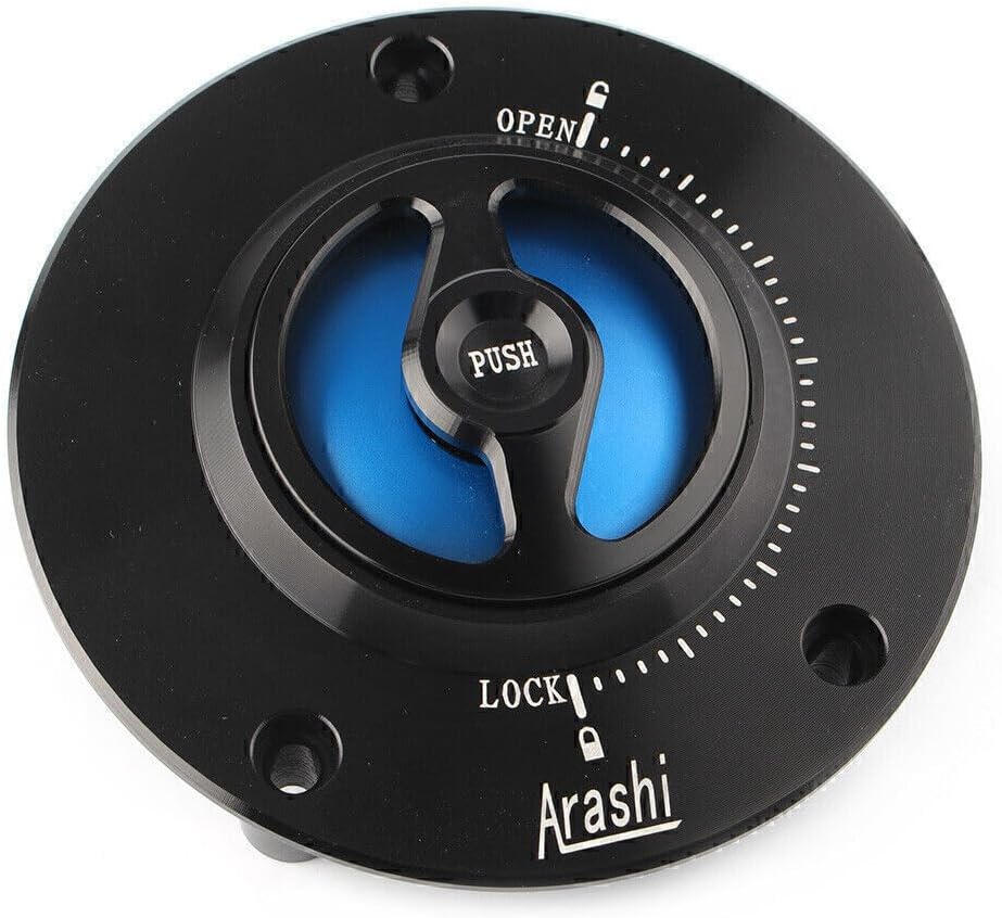 ya 6 8.14 1X Fuel Gas Tank Cap Cover Fit for Suzuki GSXR600/750/1000 GSX650F SV1000/S Blue