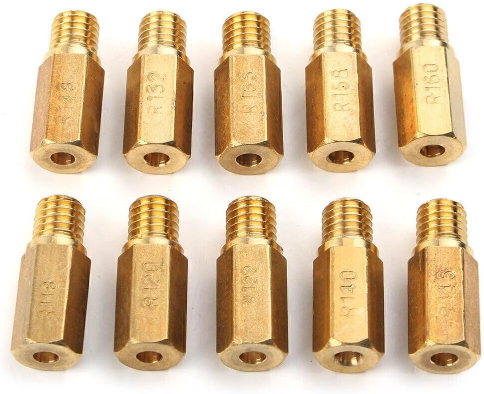 ya 7 8.24 baidi 10pcs Main Jet for Honda for Kawasaki PWK Keihin Carburetor Main Jet PWK PE OKO KOSO