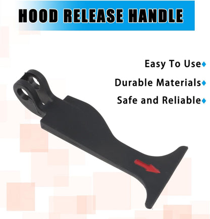 ya 4 8.14 Hood Release Handle for 03-07 for Mercedes-Benz C230 C240 C280 C320 C350 C55 AMG