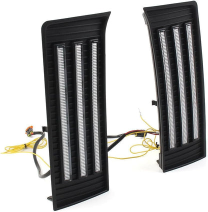 ya 2 8.15 LED DRL daytime running lights turn signal fog lights suitable for Toyota Tundra 2022-2023
