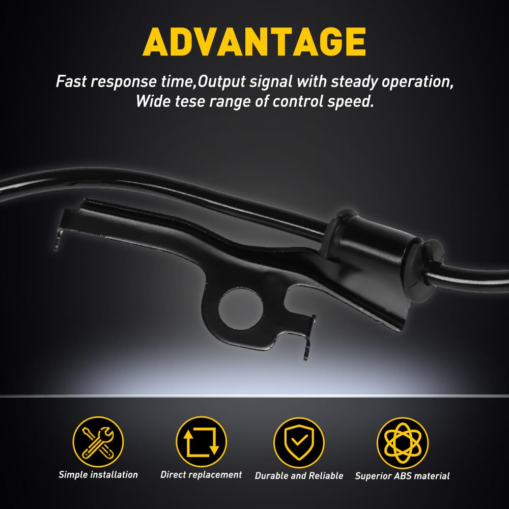 ya 9 10.24 2ABS Wheel Speed Sensor Front Right&Left Fit: for Toyota Yaris 09-11 & for Scion XD 09-14